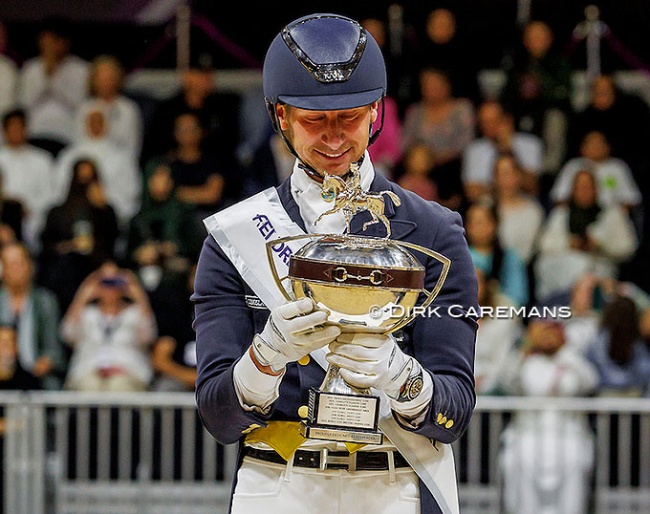 Patrik Kittel wins the 2024 World Cup Finals in Riyadh :: Photo © Dirk Caremans
