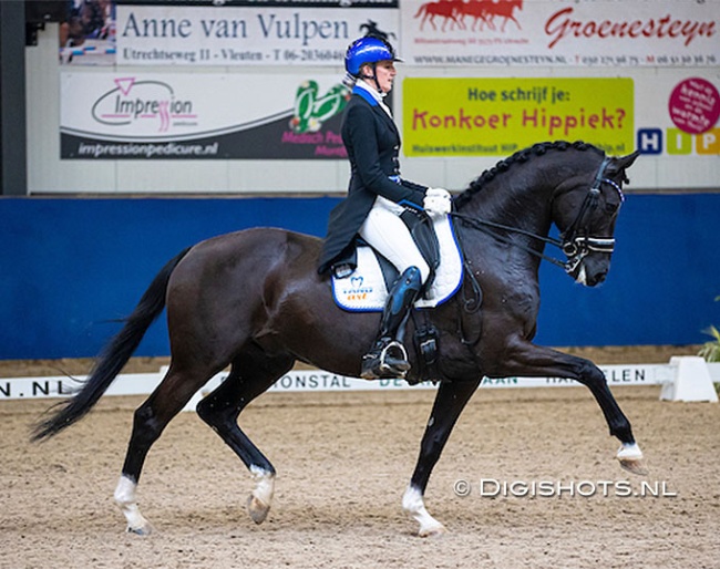 Yvonne Snieder and Glory Days at the 2021 CDN De Meern :: Photo © Digishots