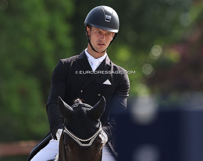 Elliot Patterson at the 2022 CDI Aachen Dressage Days in Hagen :: Photo © Astrid Appels