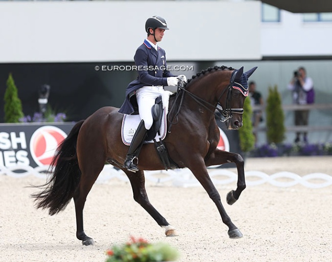 Christian Simonson and Zeaball Diawind at the 2023 CDIO Aachen :: Photo © Astrid Appels