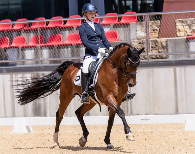 Australian children rider Abby Weel :: Photo © Amy Sue Alston