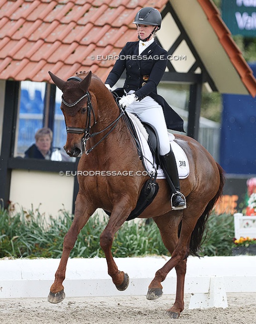 Fabienne Lutkemeier and Valencia As at the 2024 CDI Hagen :: Photo © Astrid Appels