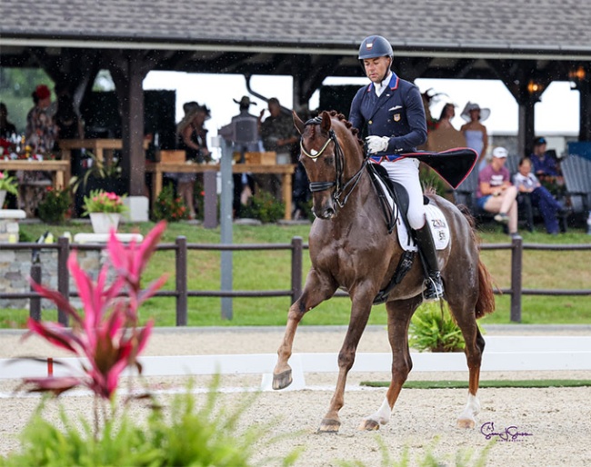 Endel Ots and Bohemian at the 2024 CDI Myakka City :: Photo © Sue Stickle