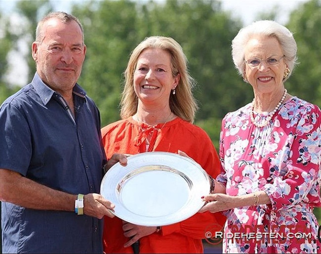 Jens Trabjerg, Nicole Siesbye Suhr and HRH Princess Benedikte :: Photo © Ridehesten