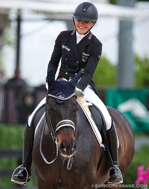 Anna Abbelen and Sam Donnerhall at the 2024 CDIO Wellington :: Photo © Astrid Appels