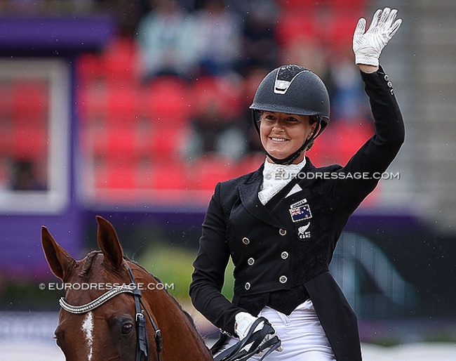 Melissa Galloway at the 2022 World Championships in Herning :: Photo © Astrid Appels