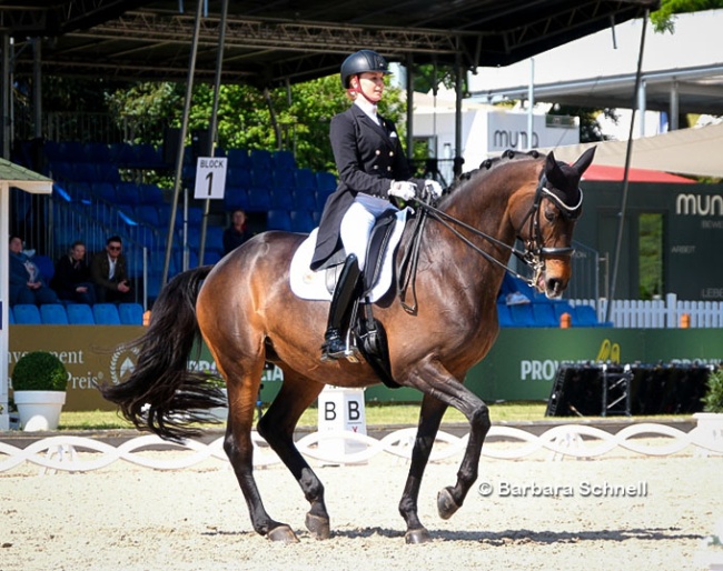 Jessica von Bredow-Werndl and Dalera BB at the 2024 German Championships :: Photo © Barbara Schnell