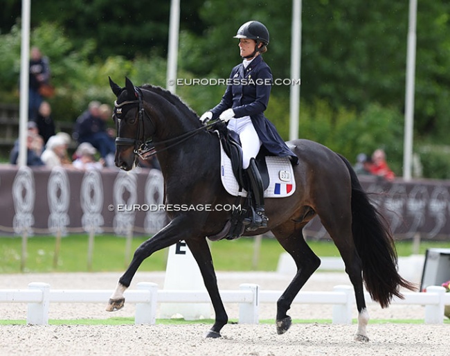 Pauline Basquin and Sertorius de Rima Z at the 2024 CDIO Compiegne :: Photo © Astrid Appels