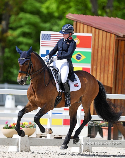 Isla Sully and Vagabond de Massa at the 2024 CDIO Compiegne :: Photo © Astrid Appels