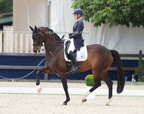 Katherine Bateson-Chandler and Haute Couture at the 2024 CDI Hagen :: Photo © Astrid Appels