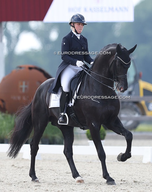 Yvonne Osterholm and Ironman H at the 2024 CDI Hagen - the June Edition :: Photo © Astrid Appels