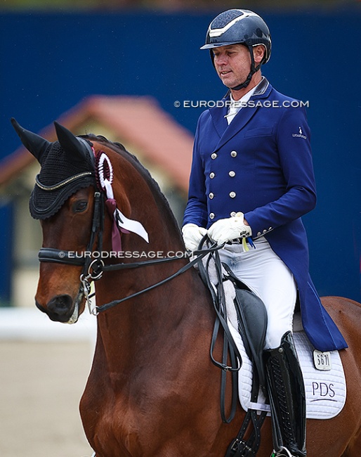 Carl Hester will be heading to his 7th Olympics in Paris :: Photo © Astrid Appels