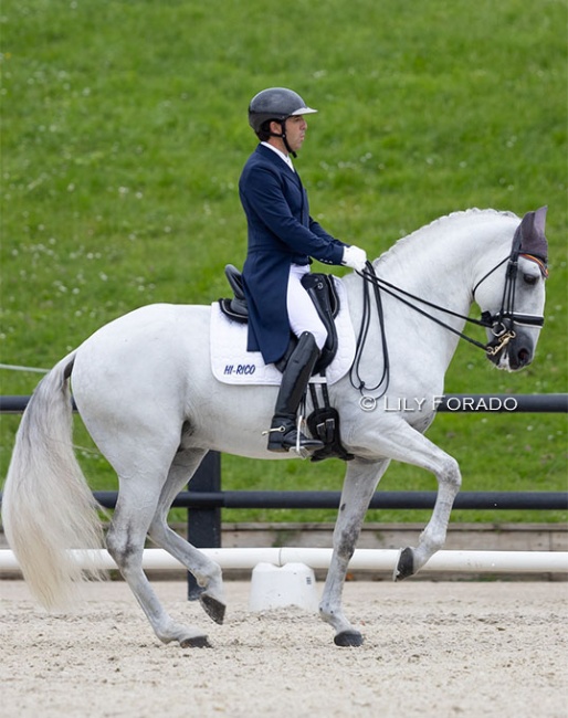 Claudia Castilla Ruiz and Hi-Rico do Sobral at the 2024 CDI Jardy :: Photo © Lily Forado