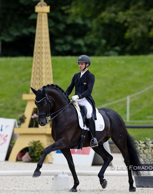 Joao Moreira on Drosa Furst Kennedy at the 2024 CDI Jardy :: Photo © Lily Forado