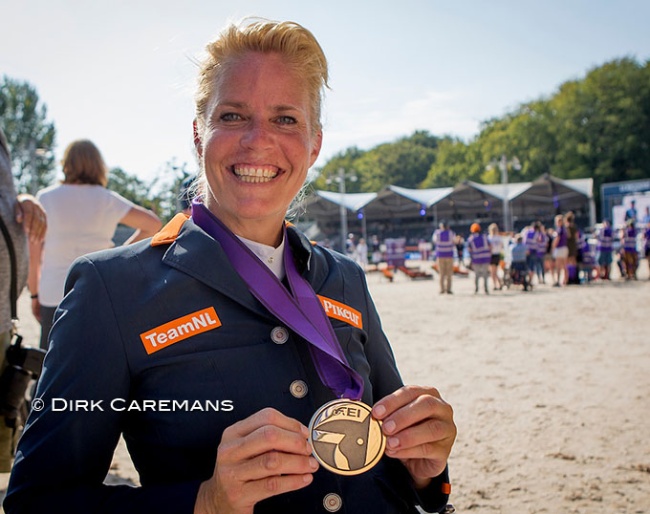 Nicole den Dulk at the 2019 European Championships :: Photo © Hippofoto