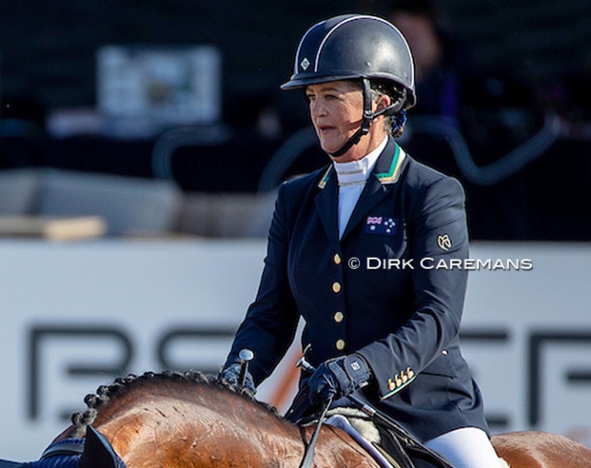 Dianne Barnes at the 2022 World Para Dressage Championships in Herning :: Photo © Dirk Caremans
