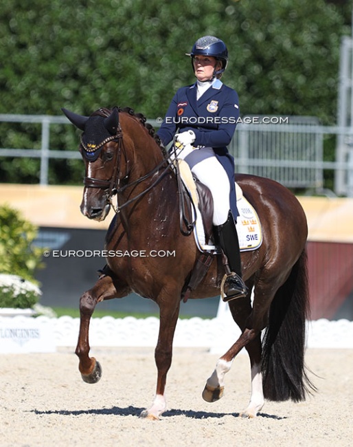 Johanna Due Boje and Mazy Klovenhoj at the 2023 European Championships in Riesenbeck :: Photo © Astrid Appels