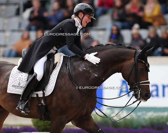 Felicitas Hendricks on Drombusch at the 2024 CDIO Aachen :: Photo © Astrid Appels