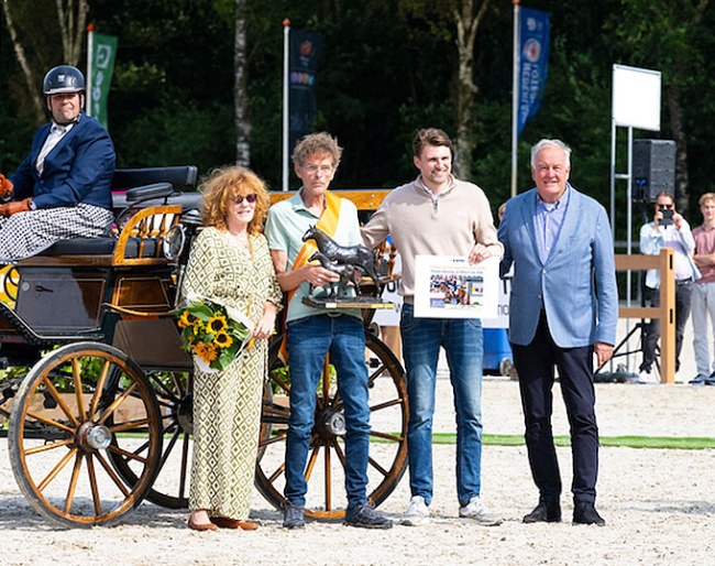 Albert van Dijk honoured as KWPN Dressage Breeder of the Year 2024 :: Photo © Digishots