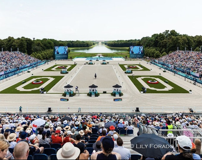 Dressage at the 2024 Olympic Games :: Photo © Lily Forado