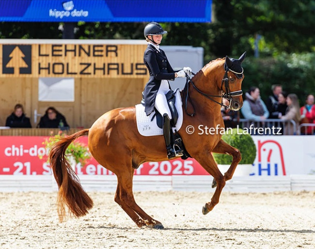Semmieke Rothenberger and Farrington win the 2024 Piaff Forderpreis Finals :: Photo © Stefan Lafrentz