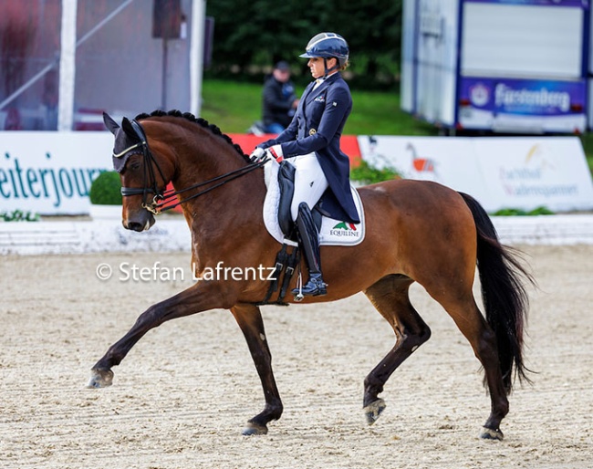 Dorothee Schneider and Barcelo at the 2024 CDI Donaueschingen :: Photos © Stefan Lafrentz