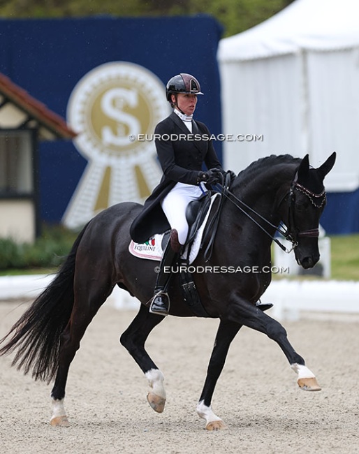 Isabel Cool on Soulmate at the 2024 CDI Hagen :: Photo © Astrid Appels