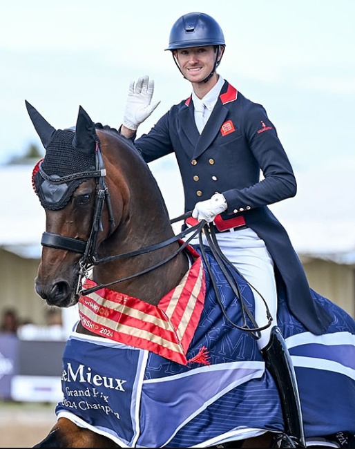 Lewis Carrier and Diego win the 2024 British Grand Prix Championship :: Photo © Jess Photography