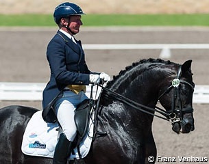 Heath Ryan and Regardez Moi at the 2014 CDI Sydney :: Photo © Venhaus
