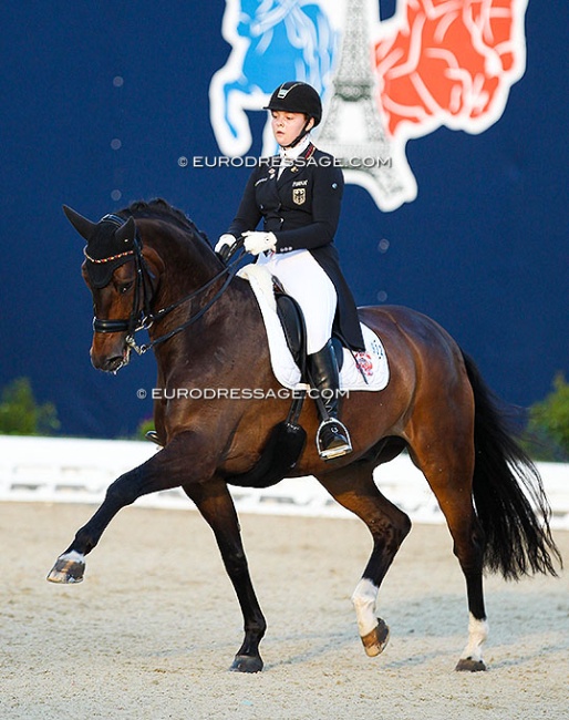 Liselott Marie Linsenhoff and Danönchen at the 2019 CDI Hagen :: Photo © Astrid Appels