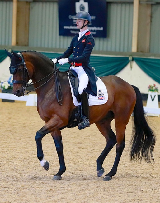 Lewis Carrier and Diego win the 2024 CDI Wellington Heckfield :: Photo © Charlotte Bury