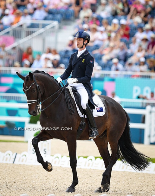 William Matthew and Mysterious Star at the 2024 Paris Olympics :: Photo © Astrid Appels
