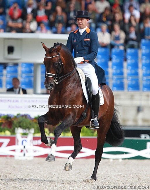 Johnson at the 2015 European Championships in Aachen :: Photo © Astrid Appels