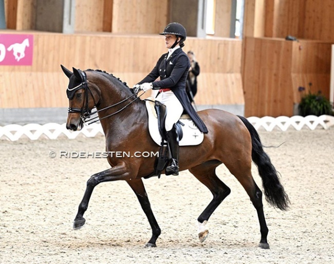 Cathrine Dufour and Zimillione PT2 :: Photo © Ridehesten