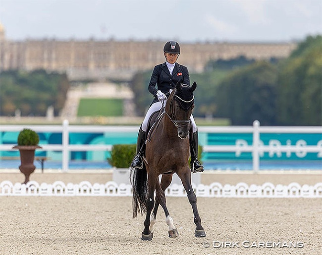 Nicole Geiger and Donar Weltino at the 2024 Paralympicss :: Photo © Dirk Caremans