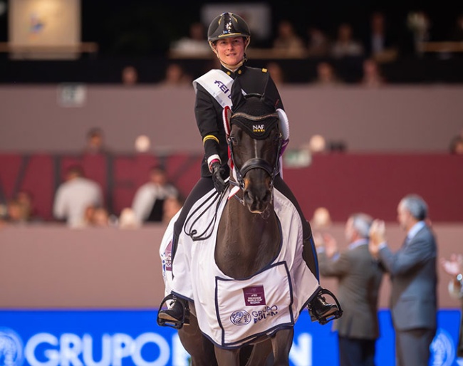 Pauline Basquin and Sertorius de Rima Z at the 2024 CDI-W Madrid :: Photos © Thomas Reiner