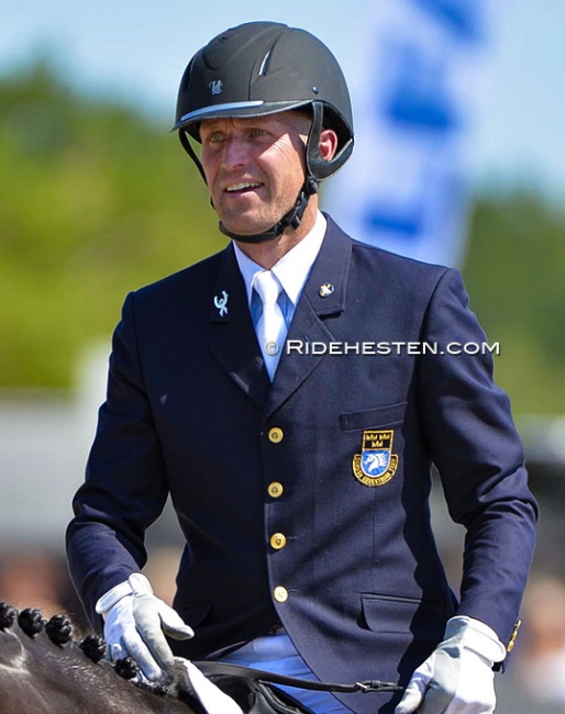 Stefan Jansson at the 2014 CDI Falsterbo :: Photo © Ridehesten