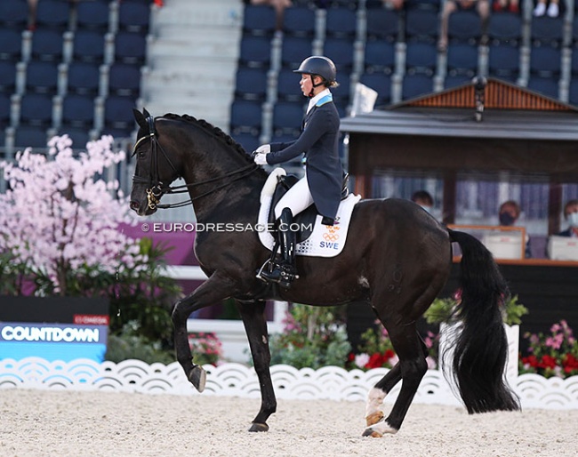 Therese Nilshagen and Dante Weltino at the 2021 Tokyo Olympics :: Photos © Astrid Appels