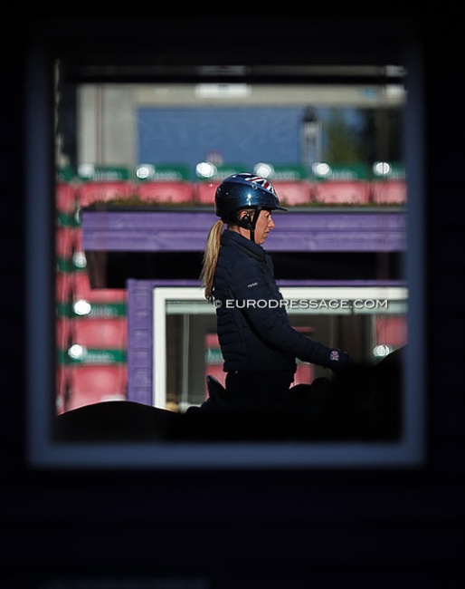 Charlotte Dujardin at the 2022 World Championships :: Photo © Astrid Appels