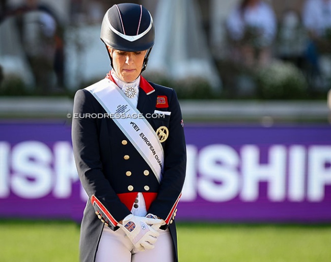 Charlotte Dujardin at the 2023 European Championships :: Photo © Astrid Appels