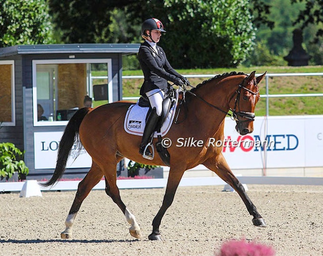 Valentina Strobl and Bequia Simba at the 2023 European Para Championships in Riesenbeck :: Photo © Silke Rottermann