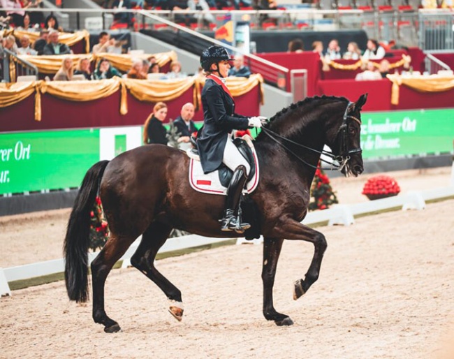 Sandra Sysojeva and Maxima Bella score two personal bests at the 2024 CDI Salzburg :: Photo © Pictures by Helene
