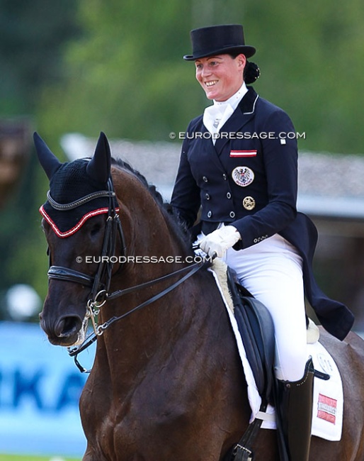 Amanda Hartung at the 2018 CDI Fritzens :: Photo © Astrid Appels