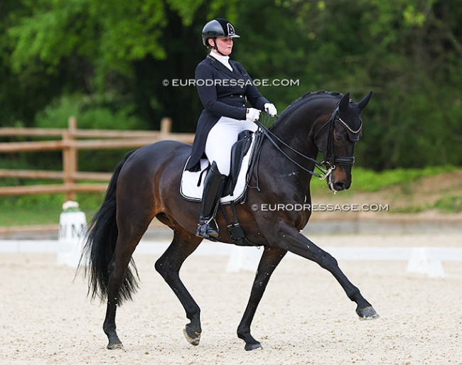 Andrea Timpe and Friesen Ball at the 2022 CDI Troisdorf :: Photo © Astrid Appels
