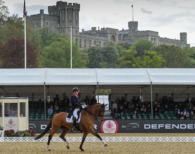 Gareth Hughes and Briolinca at the 2023 CDI Windsor :: Photo © Peter Nixon