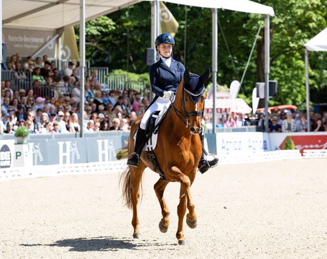 The five-star dressage tour gives top international riders a stage at the German Show Jumping and Dressage Derby in Hamburg :: Photo © reitsport-hellmann