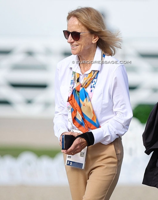 Isobel Wessels at the 2024 Olympic Games :: Photo © Astrid Appels