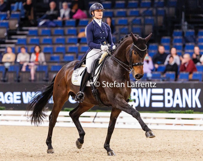 Carina Harnisch and FBW Francis at the 2024 CDN Stuttgart :: Photo © Stefan Lafrentz