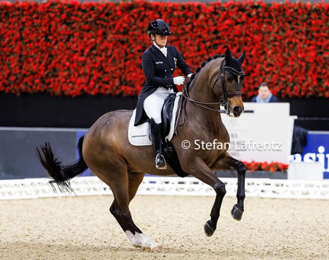 Isabell Werth and Quantaz at the 2025 CDI-W Basel :: Photo © Stefan Lafrentz