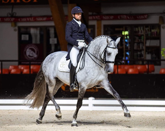 Patrick Rodde on Carpe Diem de Massa at the 2021 CDI Le Mans :: Photo © NS Fotografie